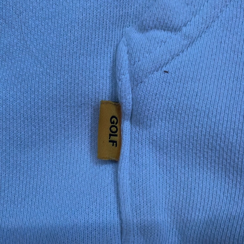 multi color letter white golf hoodie from winter of 2020 - Picture 4 of 4